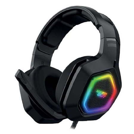Auriculares Gaming KeepOut RGB USB-A Negros (HX901)