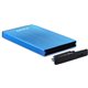 Caja HDD TOOQ 2.5" SATA USB3 Azul (TQE-2527BL)