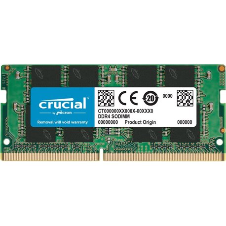 Modulo CRUCIAL DDR4 2666MHz SODIMM (CT32G4SFD8266)