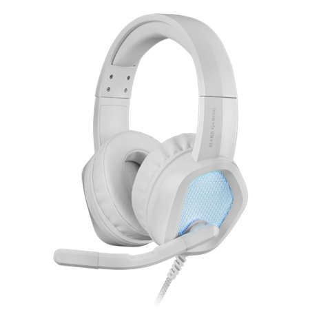 Auriculares+Micro Mars Gaming Jack 3.5mm Blanco (MH320W