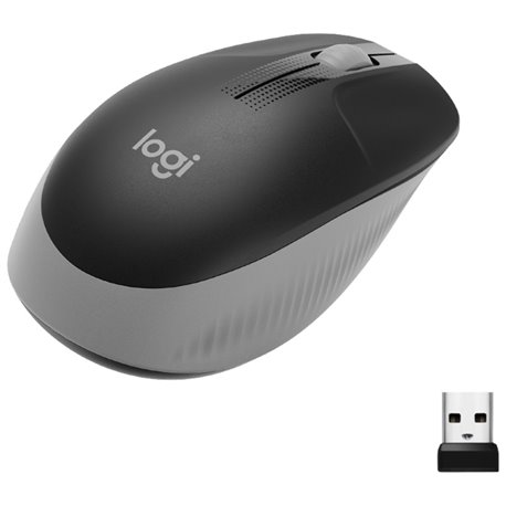 Raton LOGITECH M190 Wireless 1000dpi Gris(910-005906)