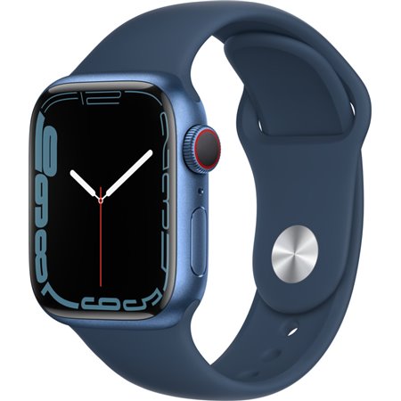 Apple Watch S7 4G GPS 41mm Azul Correa Azul (MKHU3TY/A)