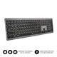 Teclado SUBBLIM Pure Extended Bluetooth Gris (2PUE201)