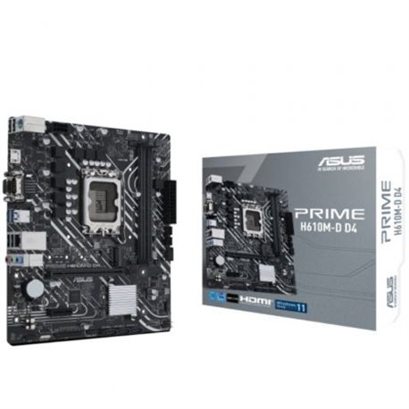 ASUS PRIME H610M-D D4: (1700) 4DDR4 mATX