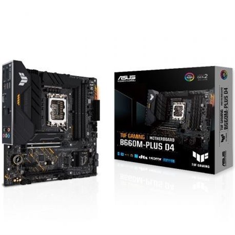 ASUS TUF GAMING B660M-PLUS D4:(1700) 4DDR4 mATX