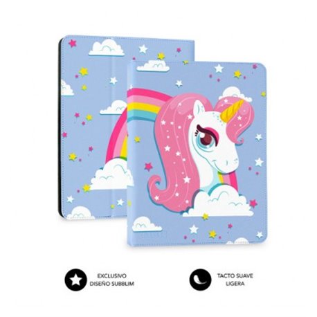 Funda SUBBLIM Trendy Unicorn hasta 10.1" (CUT-4TC008)