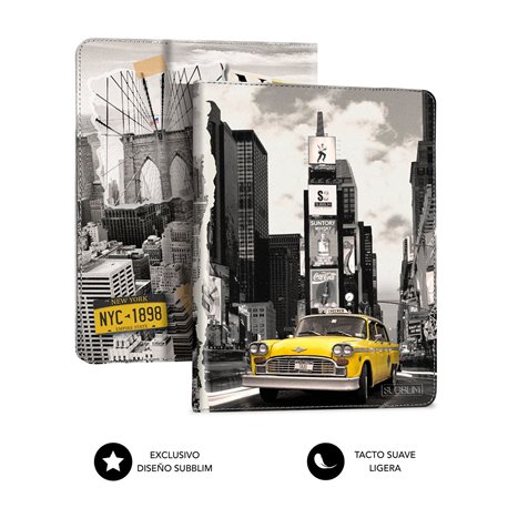 Funda SUBBLIM Trendy NY Taxi 10.1" (CUT-4TC007)