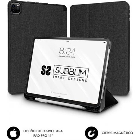 Funda SUBBLIM Shock Case iPad 11" 2020 Negro(CST-5SC350