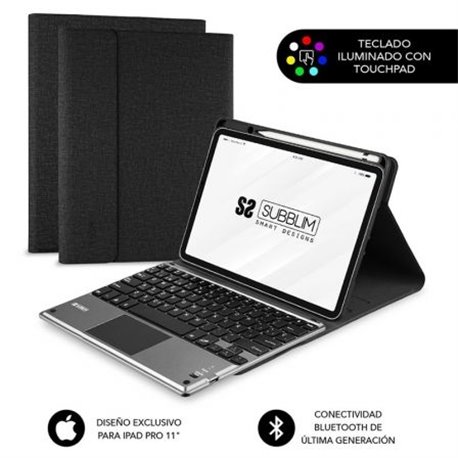 Funda con Teclado SUBBLIM iPad Pro 11" 2020(KT4-BTPI50)