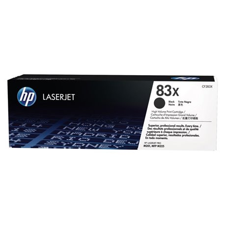 Toner HP LaserJet Pro Negro 83X (CF283X)