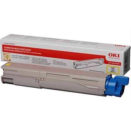 Toner OKI Laser Amarillo C3600 (43459329)