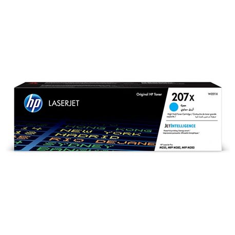 Toner HP Nº 207X XL Cian (W2211X)