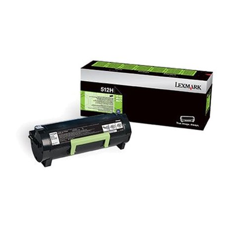 Toner LEXMARK  512H 5000Pag Negro  (51F2H00)