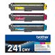 Toner BROTHER Pack Cian/Magenta/Amarillo (TN241CMY)