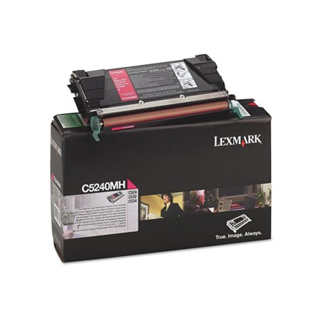 Toner LEXMARK Magenta 5000pag C/524/532/534 (C5240MH)