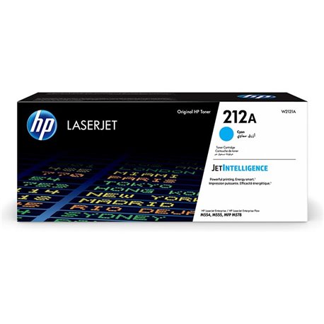 Toner HP LaserJet Cian 212A (W2121A)