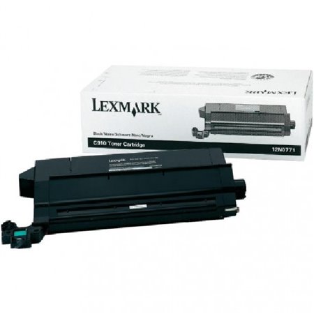 Toner Lexmark Laser Negro 14000 páginas (0012N0771)