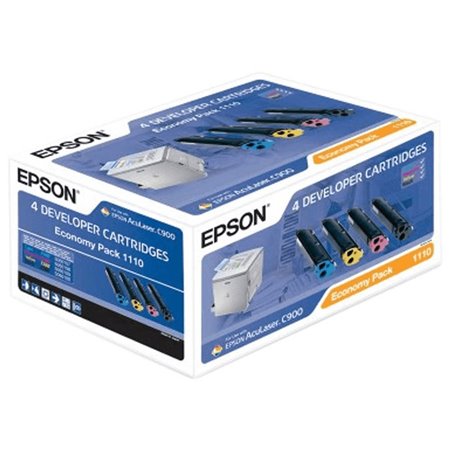 Toner Epson Laser C900 Pack Negro/Tricolor (C13S051110)