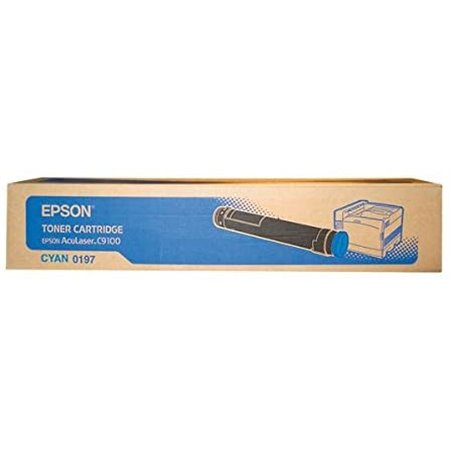 Toner Epson Laser C9100 Cian 12000 páginas (C13S050197)