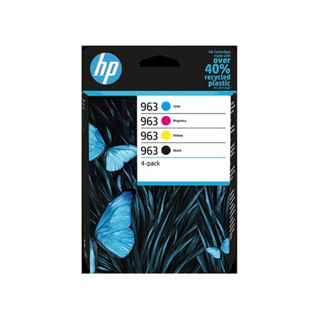 Tinta HP Negro/Magenta/Cian/Amarillo N963 (6ZC70AE)