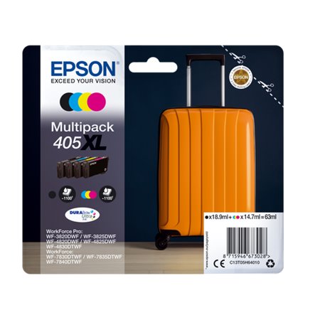 Tinta Epson nº405 XL Multipack BK/M/C/Y (C13T05H64010)