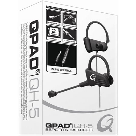 Auric+Micro QPAD QH5 Sports Ear-Buds Negro (9JH3493H05)