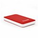 Caja HDD TOOQ 2.5" Sata USB3.1 Rojo (TQE-2528R)