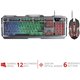 Teclado+Ratón Gaming TRUST GTX 845 Tural USB (22460)