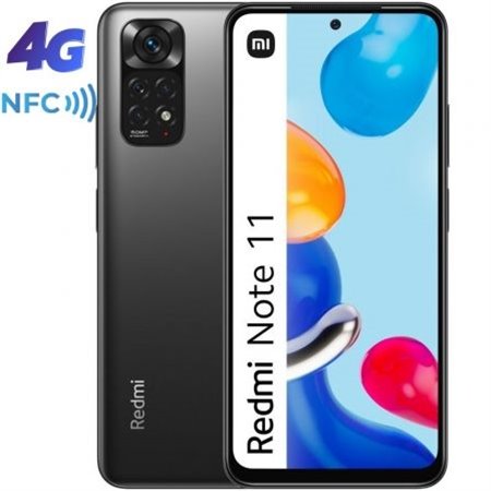 Smartphone XIAOMI Redmi Note 11 NFC 6.43"6Gb 128Gb Gris