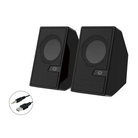 Altavoz CONCEPTRONIC 2.0 BT 6W Negro (BJORN02B)