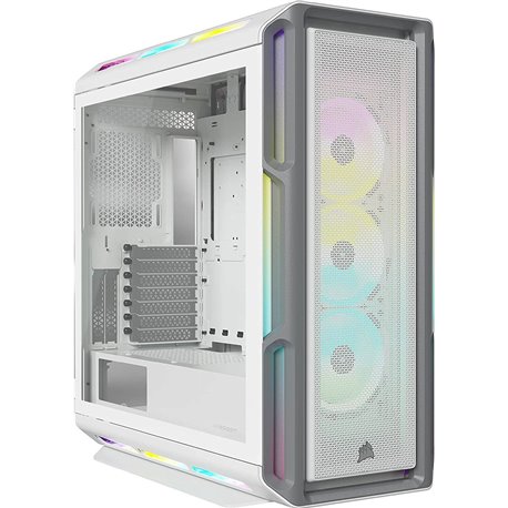 Semitorre CORSAIR iCUE 5000T RGB Blanca (CC-9011231-WW)