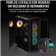 Semitorre CORSAIR iCUE 5000T RGB Negra (CC-9011230-WW)