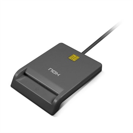 Lector de tarjetas NOX Lite DNIe USB2.0 Negro (NXLITECA