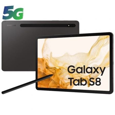 Tablet Samsung Tab S8 11" 8Gb 128Gb Gris (SM-X706BZAAE)