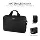 Maletín+Ratón SUBBLIM 15.6"-16" USB Negro (LB-2SP0001)