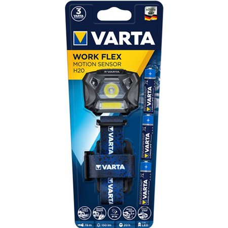 Linterna VARTA Work flex motion sensor H20 (36495)