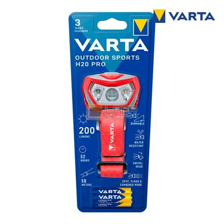 Linterna Varta Sports H20 PRO Outdoor (36494)