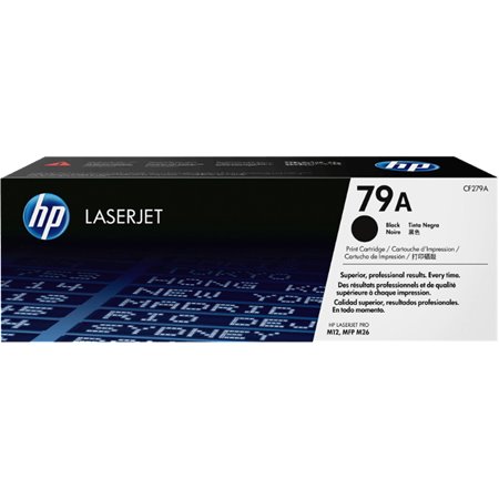 Toner HP LaserJet Pro 79A Negro 1000 páginas (CF279A)