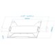 Soporte TOOQ Adaptador portátil para VESA (TQLH1117-B)