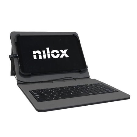 Funda Tablet+Teclado NILOX 9.7"-10.5" Negro (NXFU001)