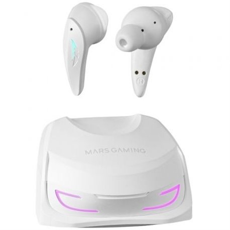 Auriculares Mars Gaming BT 5.3 TWS Blancos (MHIULTRAW)