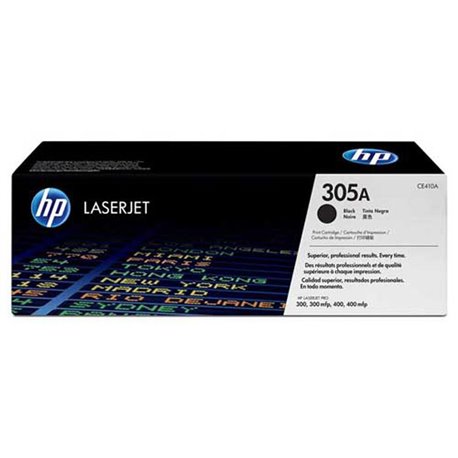 Toner HP LaserJet 305A Negro (CE410A)                       