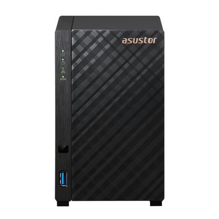 NAS Asustor 2 Bahías 2.5Gbe SATA6Gb USB3.1 (AS1102T)