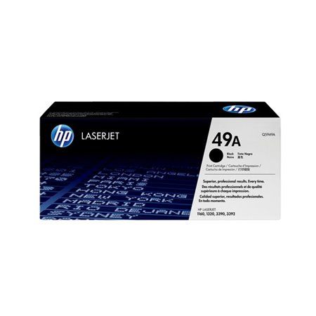 Toner HP LaserJet 49A Negro 2500 páginas (Q5949A)