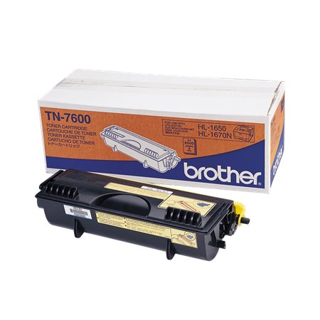 Toner BROTHER Laser Negro 6500 páginas (TN-7600)