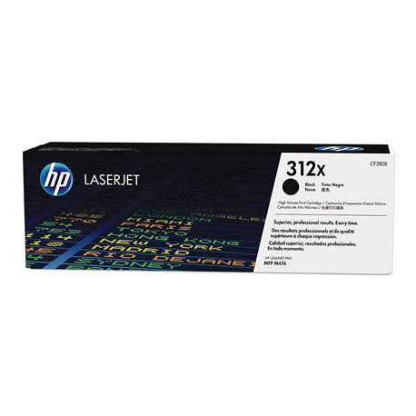 Toner HP Laser Negro 312X (CF380X)                          