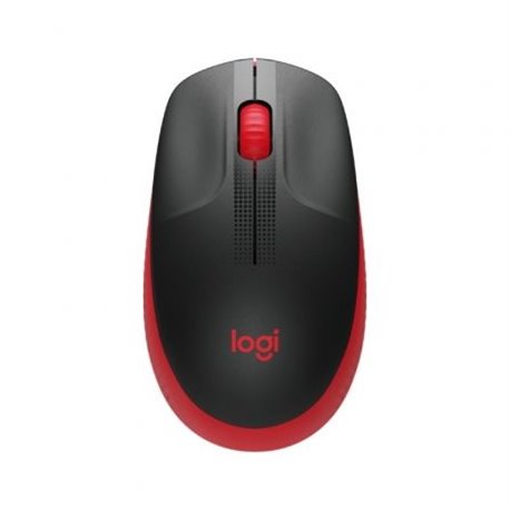 Raton LOGITECH M190 Wireless Negro/Rojo (910-005908)