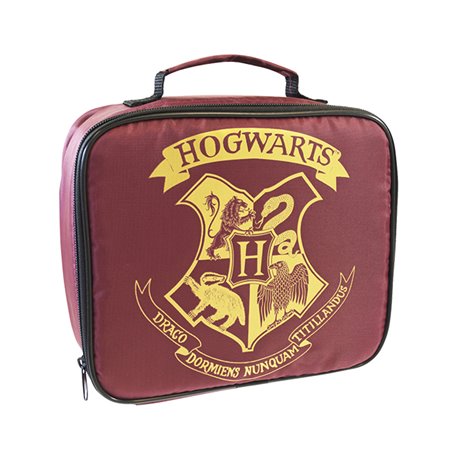 Bolsa Almuerzo Escudo Borgoña Harry Potter (HP91548)