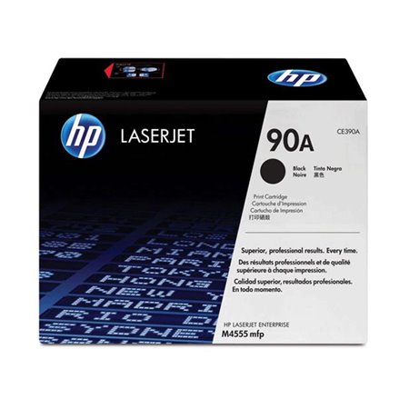 Toner HP LaserJet Negro 90A (CE390A)                        