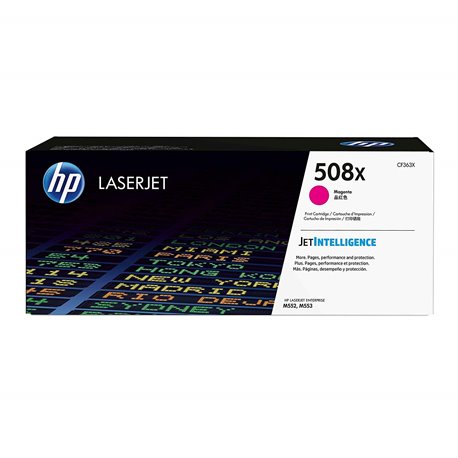 Toner HP Magenta 508A 6000pag. (CF363A)                     